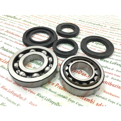 Kit de révision de vilebrequin comprenant coussinets et joints d'huile pour Vespa 160 GS VSB1T VSB2T