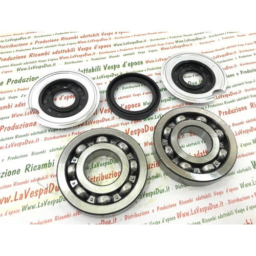 CRANKSHAFT OVERHAUL BEARING AND OIL SEALS KIT FOR VESPA 150 GS