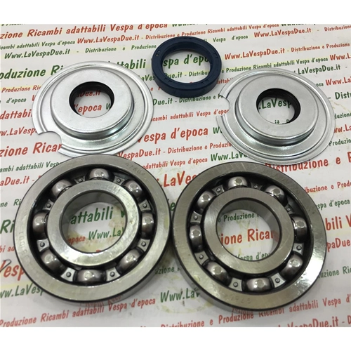 CRANKSHAFT OVERHAUL BEARING AND OIL SEALS KIT FOR VESPA 125 VNA1T VNA2T 1st / 150 VBA 1st