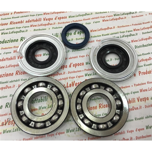 CRANKSHAFT OVERHAUL BEARING AND OIL SEALS KIT FOR VESPA 125 VNA1T VNA2T 1st / 150 VBA 1st