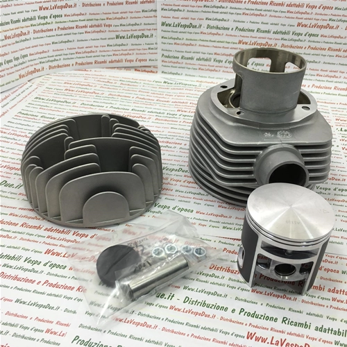 OFERTA ESPECIAL GRUPO 26031930 ESCAPE DE ALUMINIO PINASCO RACING VESPONE TRAVESAÑO RR CON CABEZAL CON BUJÍA CENTRAL D .63 177 PARA VESPA PX 80 125 150