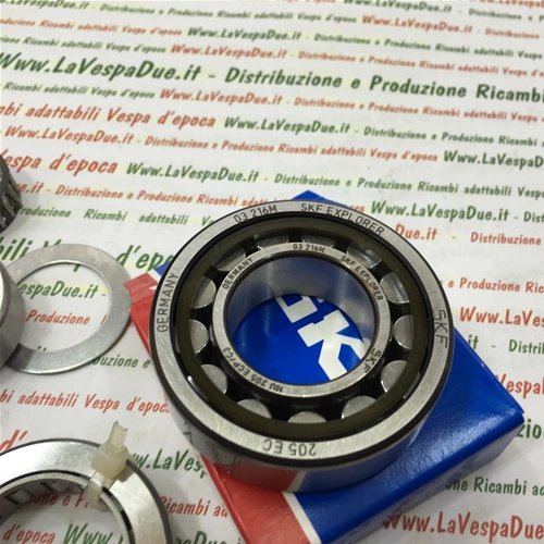 KIT COMPLETO DE 7 RODAMIENTOS PARA REVISIÓN DEL MOTOR DE VESPA 160 GS VSB1T VSB2T 180 SS VSC