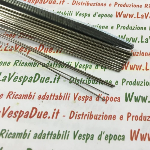 Jeu d'outils de mesure comprenant 13 alésoirs et une lame moletée pour le nettoyage des buses en série des atomiseurs de moto et des gicleurs de carburateur VESPA APE LAMBRETTA