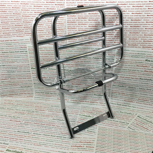 Verchromter Gepäckträger hinten für VESPA PX 125 T5 Pole Position