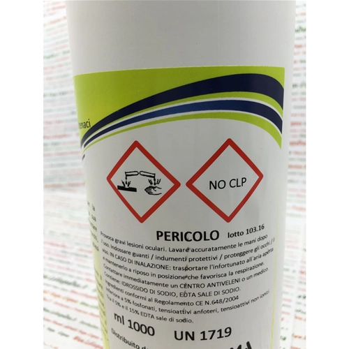 RIM SUPER CONCENTRATED DEGREASER DETERGENT FOR REMOVING DIRT AND OXIDATION FROM MECHANICAL PARTS WITH A WHITENING EFFECT 1 LITER