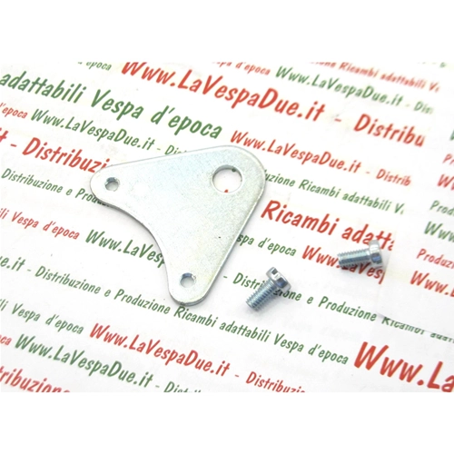 Flache Hupenbefestigungshalterung mit Schrauben für Vespa 50 80 90 125 150 160 180 200 Piaggio 50 Ciao Bravo Boxer SI Mopeds