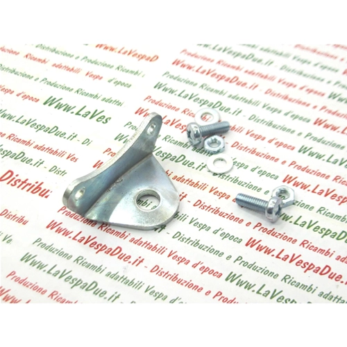 Hupenbefestigungshalterung mit Schrauben für Vespa 50, 80, 90, 125, 150, 160, 180, 200, Piaggio 50, Ciao Bravo, Boxer Mopeds SI