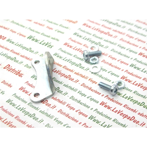 Hupenbefestigungshalterung mit Schrauben für Vespa 50, 80, 90, 125, 150, 160, 180, 200, Piaggio 50, Ciao Bravo, Boxer Mopeds SI