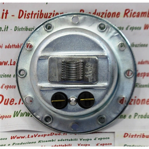 6 volt 3/5 watt alternating current horn, diameter 72 mm, for mopeds MOTOM MINARELLI MORINI MOSQUITO AQUILOTTO VELOSOLEX LEGNANO vehicles without indicators