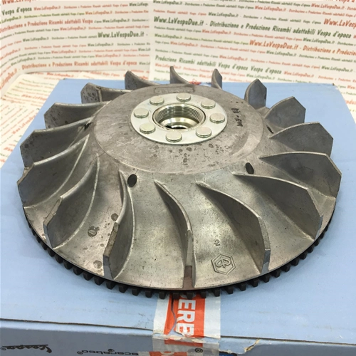 ORIGINAL PIAGGIO GENERATORROTOR-SCHWUNGRAD FÜR VESPA PX PE 200 ARCOBALENO MILLENNIUM VSX MIT ELEKTROSTARTER