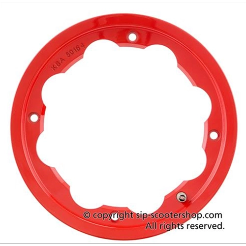 SIP 81034100 Tubeless-Felge aus rotem Aluminium für 3.00 3.50 - 10" Reifen für LAMBRETTA 125 150 200