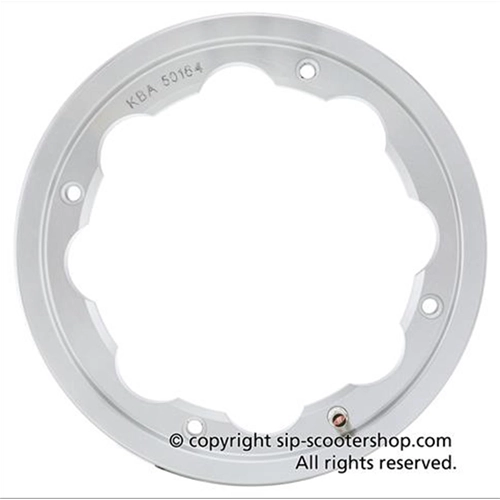 Llanta tubeless SIP 81035000 de aluminio pulido para neumáticos de 3.00, 3.50 y 10 pulgadas para LAMBRETTA 125, 150 y 200.