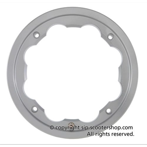 Llanta tubeless SIP 81037000 de aluminio plateado para neumáticos de 3.00, 3.50 y 10 pulgadas para LAMBRETTA 125, 150 y 200.