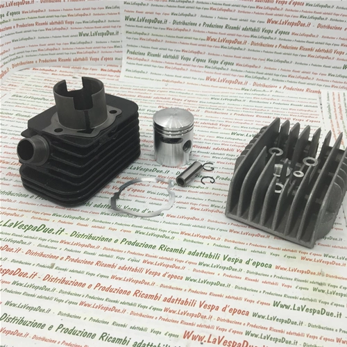 Culasse Piaggio Ciao Boxer Bravo Si, diamètre 43, 5 transferts, axe de 12 mm, complète avec culasse 50
