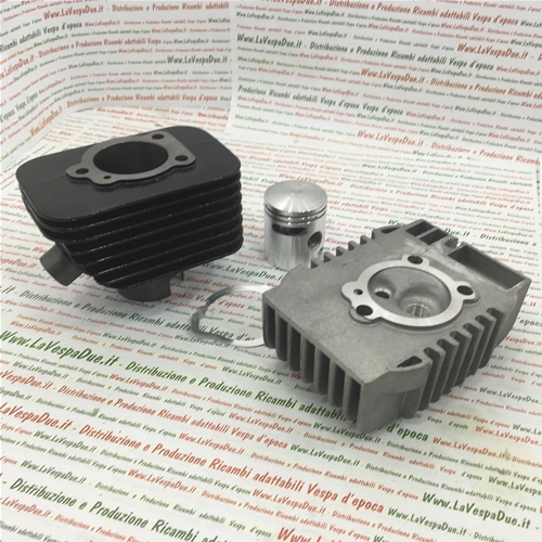 Culasse Piaggio Ciao Boxer Bravo Si, diamètre 43, 5 transferts, axe de 12 mm, complète avec culasse 50