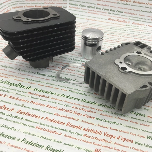 Culasse Piaggio Ciao Boxer Bravo Si, diamètre 43, 5 transferts, axe de 12 mm, complète avec culasse 50