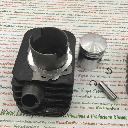 CULATA DE 43,5 mm DE DIÁMETRO, TRANSFERENCIAS CON PASADOR DE 10 MM, COMPLETA CON CABEZA PARA PIAGGIO 50 CIAO BOXER BRAVO SI