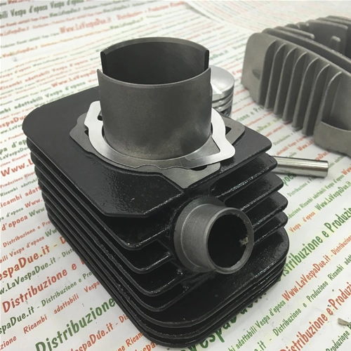 CULATA DE 43,5 mm DE DIÁMETRO, TRANSFERENCIAS CON PASADOR DE 10 MM, COMPLETA CON CABEZA PARA PIAGGIO 50 CIAO BOXER BRAVO SI
