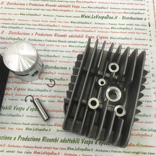 CULATA DE 43,5 mm DE DIÁMETRO, TRANSFERENCIAS CON PASADOR DE 10 MM, COMPLETA CON CABEZA PARA PIAGGIO 50 CIAO BOXER BRAVO SI