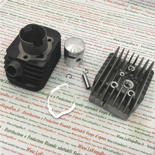 CULATA DE 43,5 mm DE DIÁMETRO, TRANSFERENCIAS CON PASADOR DE 10 MM, COMPLETA CON CABEZA PARA PIAGGIO 50 CIAO BOXER BRAVO SI