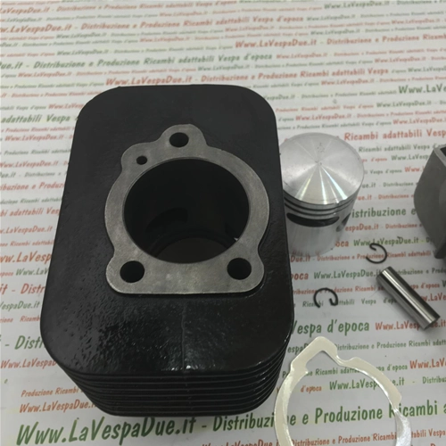 CULATA DE 43,5 mm DE DIÁMETRO, TRANSFERENCIAS CON PASADOR DE 10 MM, COMPLETA CON CABEZA PARA PIAGGIO 50 CIAO BOXER BRAVO SI