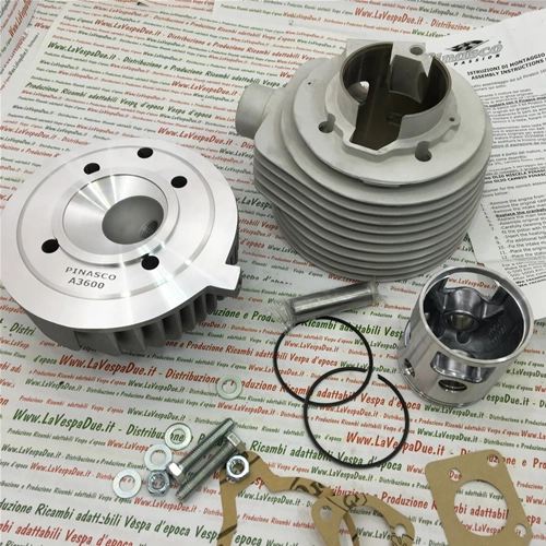 GRUPPE 26031000 WÄRMEZYLINDER AUS ALUMINIUM PINASCO VESPA ABNEHMLICHT OSTRICO VM VN VL VB VON 1953 BIS 1959 5 % FÜR UMBAU AUF 160 60 MM
