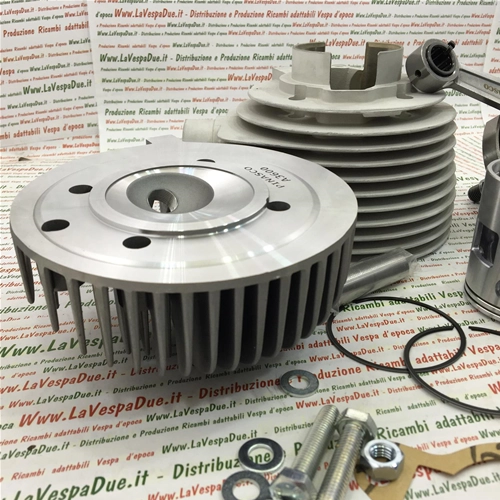 SONDERANGEBOT Renn-Tuning-Kit KURBELWELLE 26361001 HUB 57 MM + PINASCO FAROBASSO ALUMINIUMZYLINDERGRUPPE 160 CC 60 MM FÜR VESPA VON 1953 BIS 1959 5 %