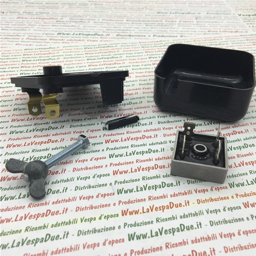 KIT DE REGULADOR/RECTIFICADOR DE CORRIENTE CON DIODOS PARA VESPA 160 GS 180 SS125 VNB1T 150 VL2T VL3T VB1T GS VS1T A VS5T VBA1T VBB1T GL VLA1T VSB1T VSC1T