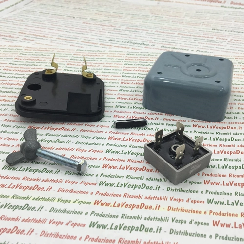 Kit régulateur/redresseur de courant à diodes pour Vespa 160 GS 180 SS125 VNB1T 150 VL2T VL3T VB1T GS VS1T A VS5T VBA1T VBB1T GL VLA1T VSB1T VSC1T