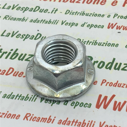 Écrou à bride pour la fixation du moyeu avant de Vespa 50 90 125 NLR Special ET3 SS PK XL Automatica S Rush N