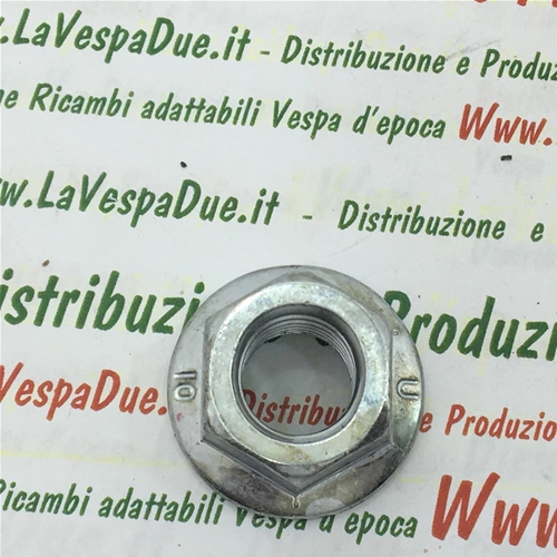 Écrou à bride pour la fixation du moyeu avant de Vespa 50 90 125 NLR Special ET3 SS PK XL Automatica S Rush N
