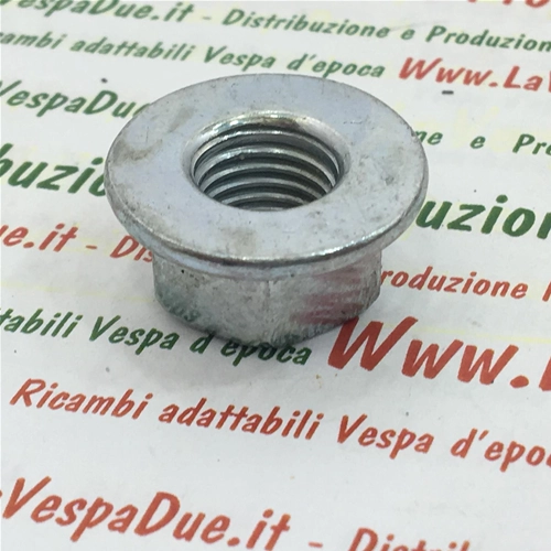 Écrou à bride pour la fixation du moyeu avant de Vespa 50 90 125 NLR Special ET3 SS PK XL Automatica S Rush N