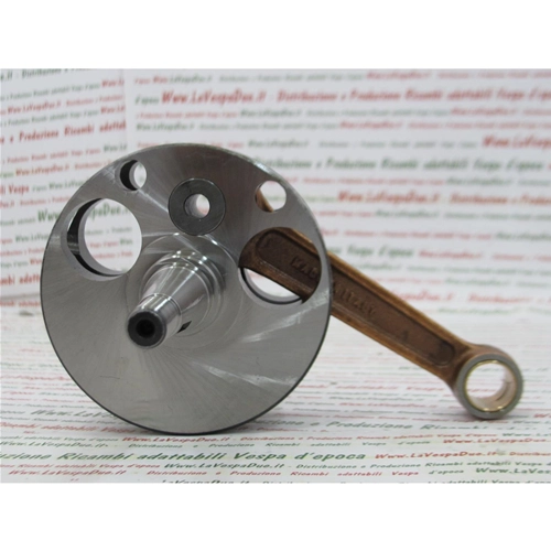 Cigüeñal completo para VESPA 125 VN1T VN2T VM1T VM2T adaptable ACMA PARIS 125 de 1951 a 1955 biela 110 mm carrera 54 mm