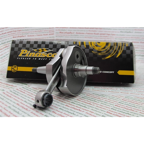 OFFRE SPÉCIALE : Vilebrequin PINASCO 25080885, avancé, petit cône, 19 mm, course 51 mm pour VESPA 125 PRIMAVERA ET3 APE PK