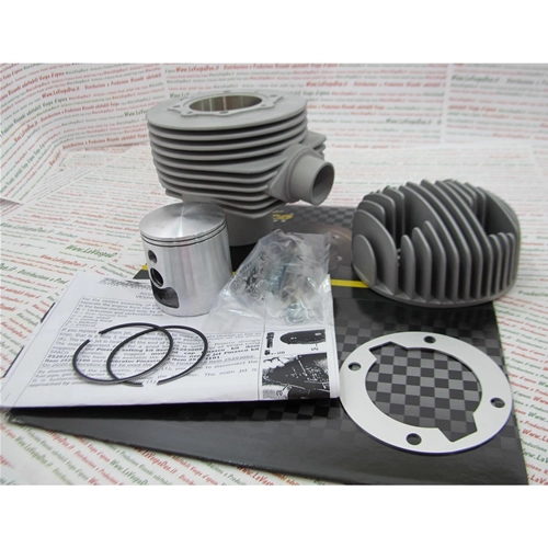 PINASCO 25030942 MAGNY COURS S2 aluminum cylinder kit 177 mm diameter 63 mm 2 transfer ports for VESPA VNB VBB GL GT