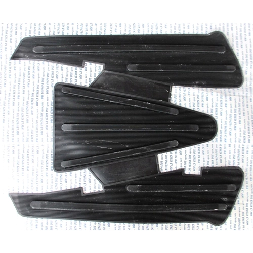 ALFOMBRA RETROPIÁTIL DE GOMA NEGRA PARA VESPA 150 GS VS1T VS2T VS3T VS4T VS5T