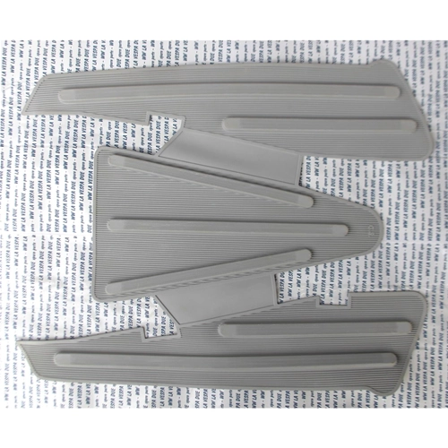 Alfombrilla reposapiés de goma gris para Vespa 150 GS VS1T VS2T VS3T VS4T VS5T