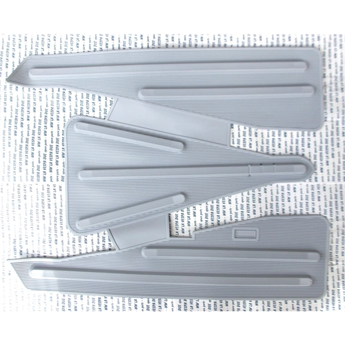 VESPA CARPET 125 V30T V31T V32T V33T VM1T VM2T 150 VL1T VL2T OSTRICO LOW HEADLIGHT RUBBER FOOTREST GREY