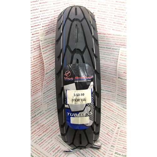 KIT DE LLANTAS SIN CÁMARA CON CUBIERTA NEUMÁTICA SIP 3.50 - 10" APROBADO PARA 120 KM/H PARA VESPA 50 80 90 125 150 160 180 200 ET3 PK S XL SPRINT GT TS GL GS SS PX PE T5 RALLY COSA SIP 30302000