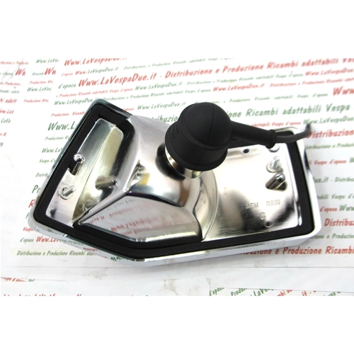 Clignotant arrière gauche blanc chromé SIEM pour VESPA PX 80 100 125 150 200 E ARCOBALENO ETS T5 ro 160999