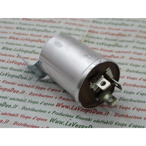 Clignotant électronique 24 volts 15 µA 200 W 3 interrupteurs thermiques Faston pour diverses applications Piaggio Ape Porter