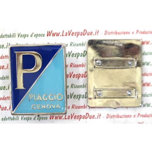 PIAGGIO GENOVA SHIELD TIPO PACCAGNINI PARA VESPA 98 V98T 125 V1T A V15T A V30T A V33T FIJACIÓN CON GRAPAS PRODUCCIÓN ARTESANAL ITALIANA