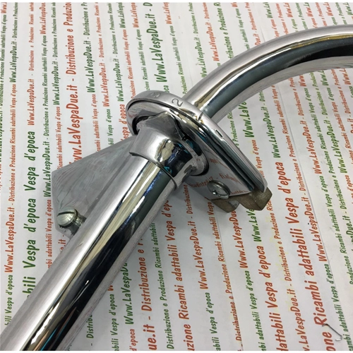 COMPLETE CHROME HANDLEBAR 3 SPEED FOR VESPA 125 VM1T VM2T VN1T VN2T APE 150 AB3T AB4T