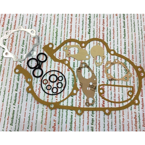 Kompletter Motordichtungssatz mit O-Ring und Vergaser für VESPA 125 150 PX PE ARCOBALENO COSA CL CLX mit automatischem Gemischregler