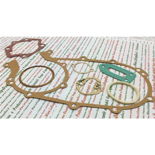 Juego completo de juntas de motor y carburador para la VESPA 150 GS GRAN SPORT VS2T de segunda serie.