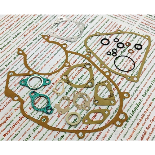 Complete engine gaskets with o-ring and carburettor for VESPA 50 125 PK S SS XL XL RUSH FL FL2 HP NV electric start Speedmatic from 1984 to 1995 ro 154616