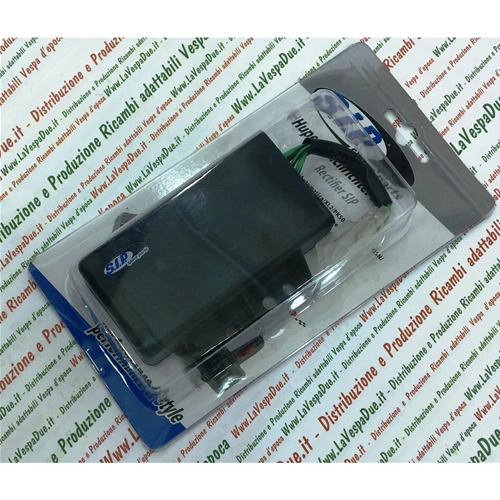 Alimentatore raddrizzatore clacson per VESPA COSA PK 50 SS AUTOMATICA XL2 PK 50 125 S XL PK 125 N PX 80 125 150 200 E LUSSO T5 ELESTART senza batteria 4 spine