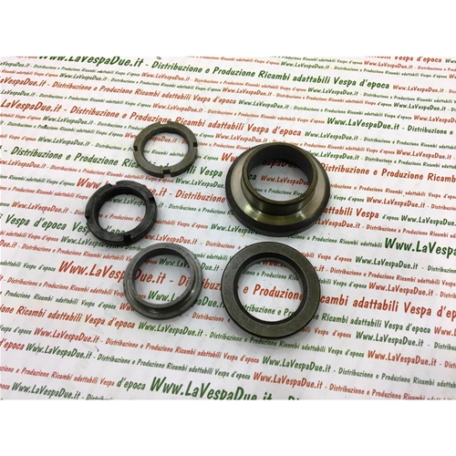 Upper and lower steering cap kit for VESPA 125 VN1T>2T - VNA1T>2T - VNB1T>2T - VNB3T al 61000 - 150 VL1T>3T - VB1T, VBA1T, VBB1T - VBB1T al 82819