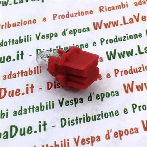 HERT TABLERO MARRÓN PIAGGIO Bombilla de 12 voltios y 2 W para VESPA Lámpara APE para luces de advertencia e indicadores de nivel de combustible, velocímetro e instrumentación