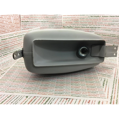 Tool box for storage and accessories, complete with cushion for VESPA 50 SS 90SS first series V9SS1T up to frame V5SS1T up to frame 1841 without groove, complete with lock